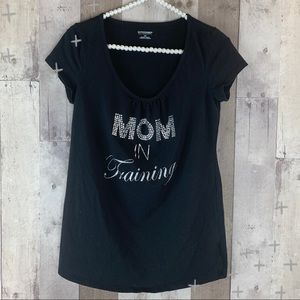 Motherhood Maternity ‘Mom In Training’ tee size Small